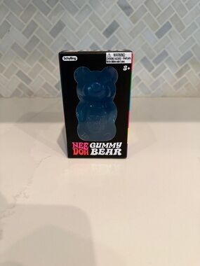 Nee Doh Gummy Bear Kids Toy - Blue